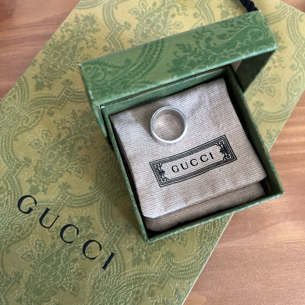 Gucci Silver Skull Ring